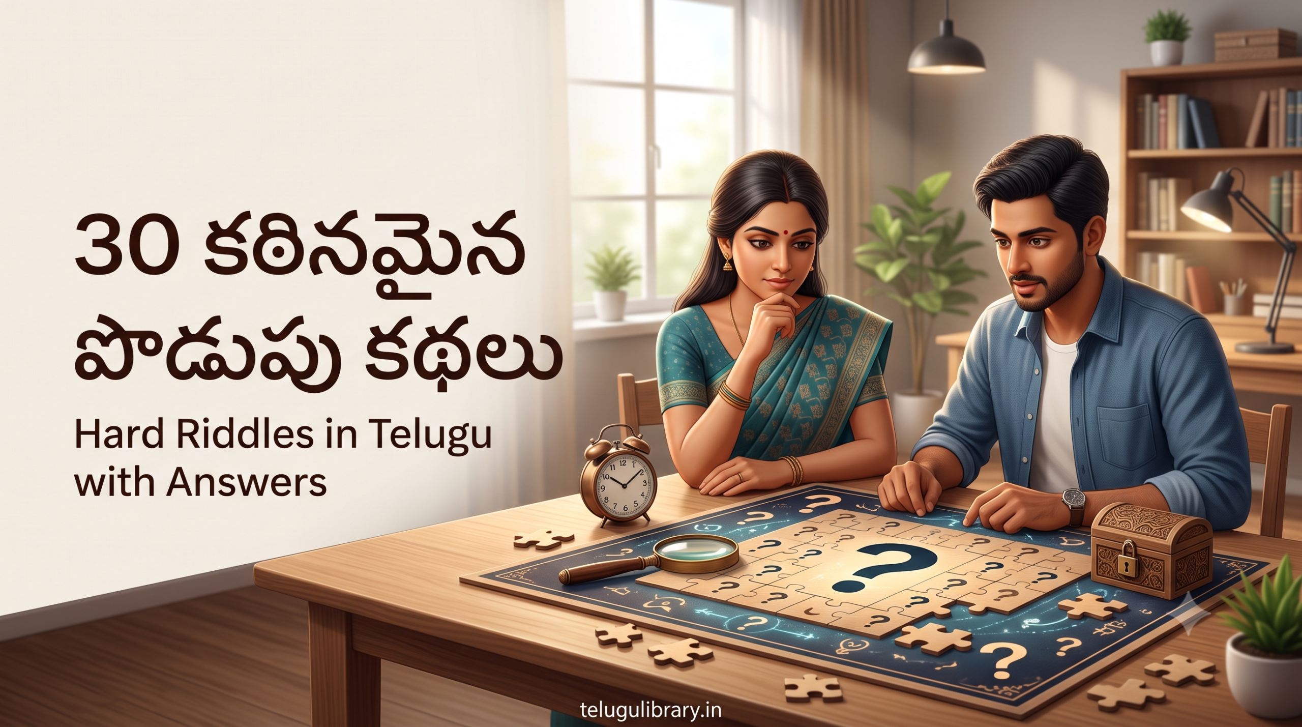 Riddles in Telugu for Adults