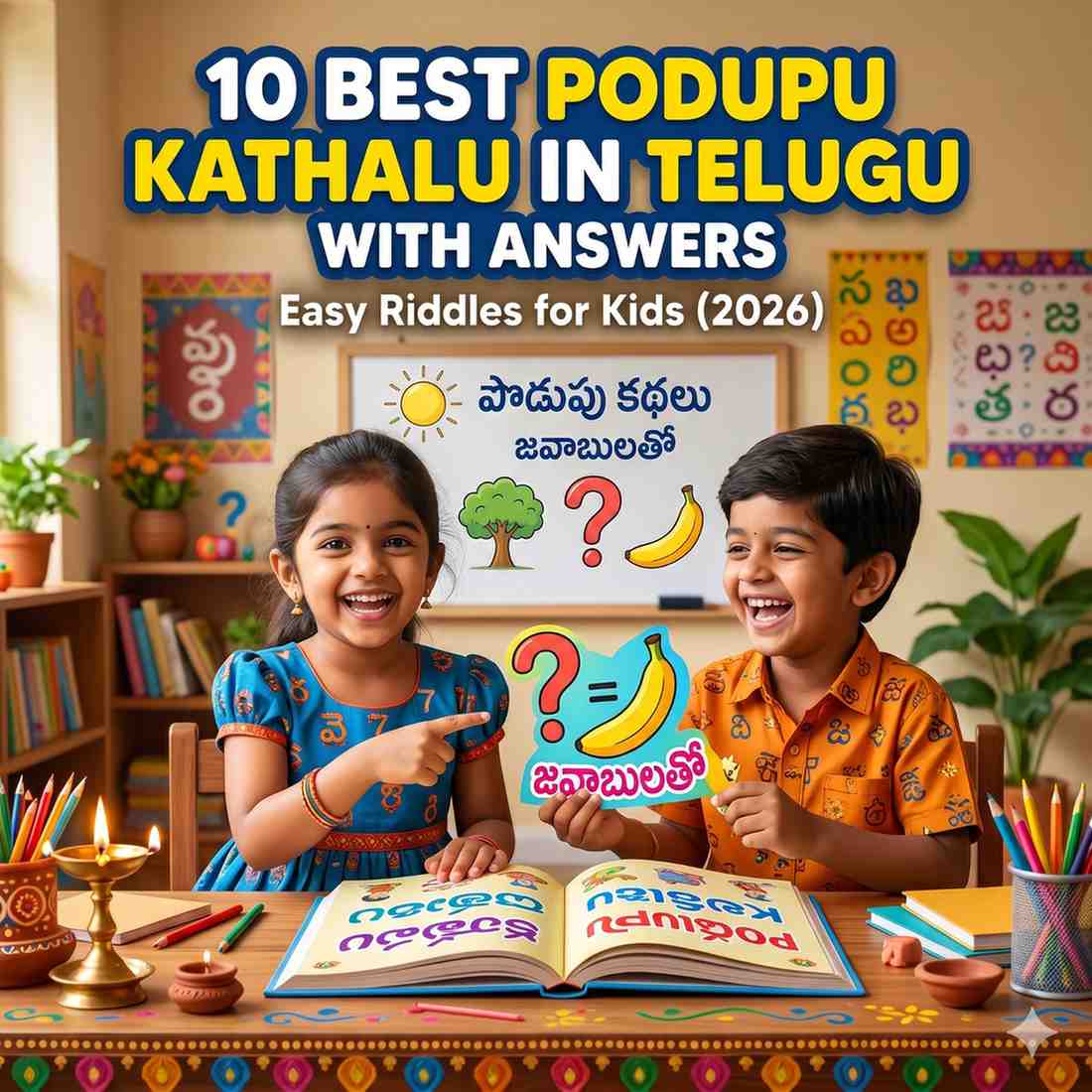 10 podupu kathalu in telugu with answers