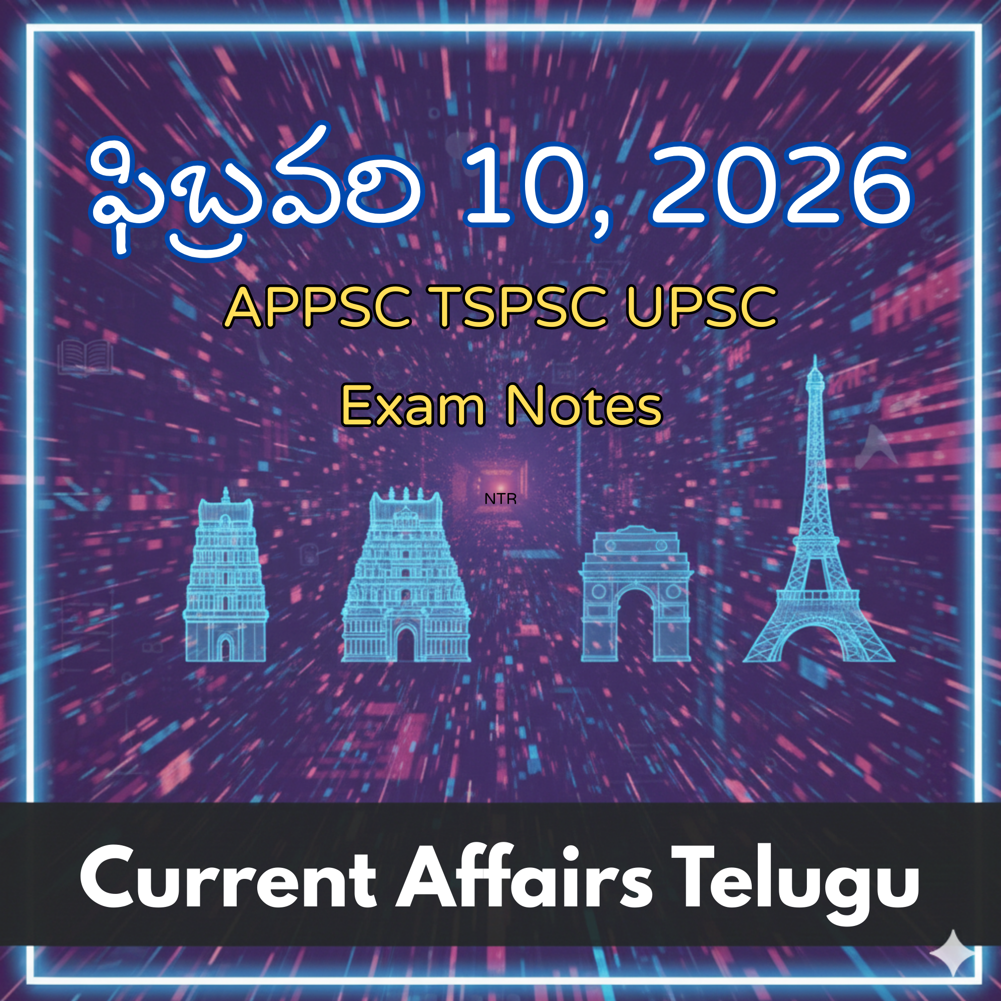 ఫిబ్రవరి 10 2026 Current Affairs Telugu