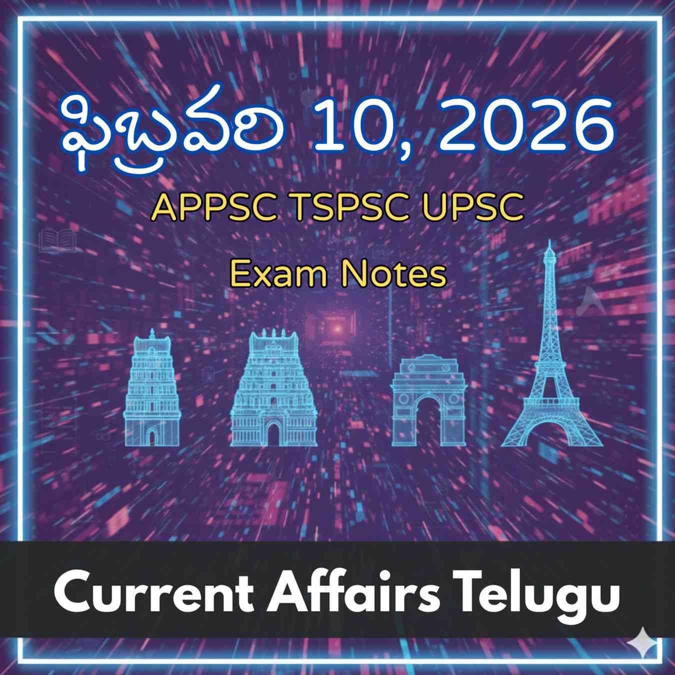 మార్చి 10 2026 Current Affairs Telugu