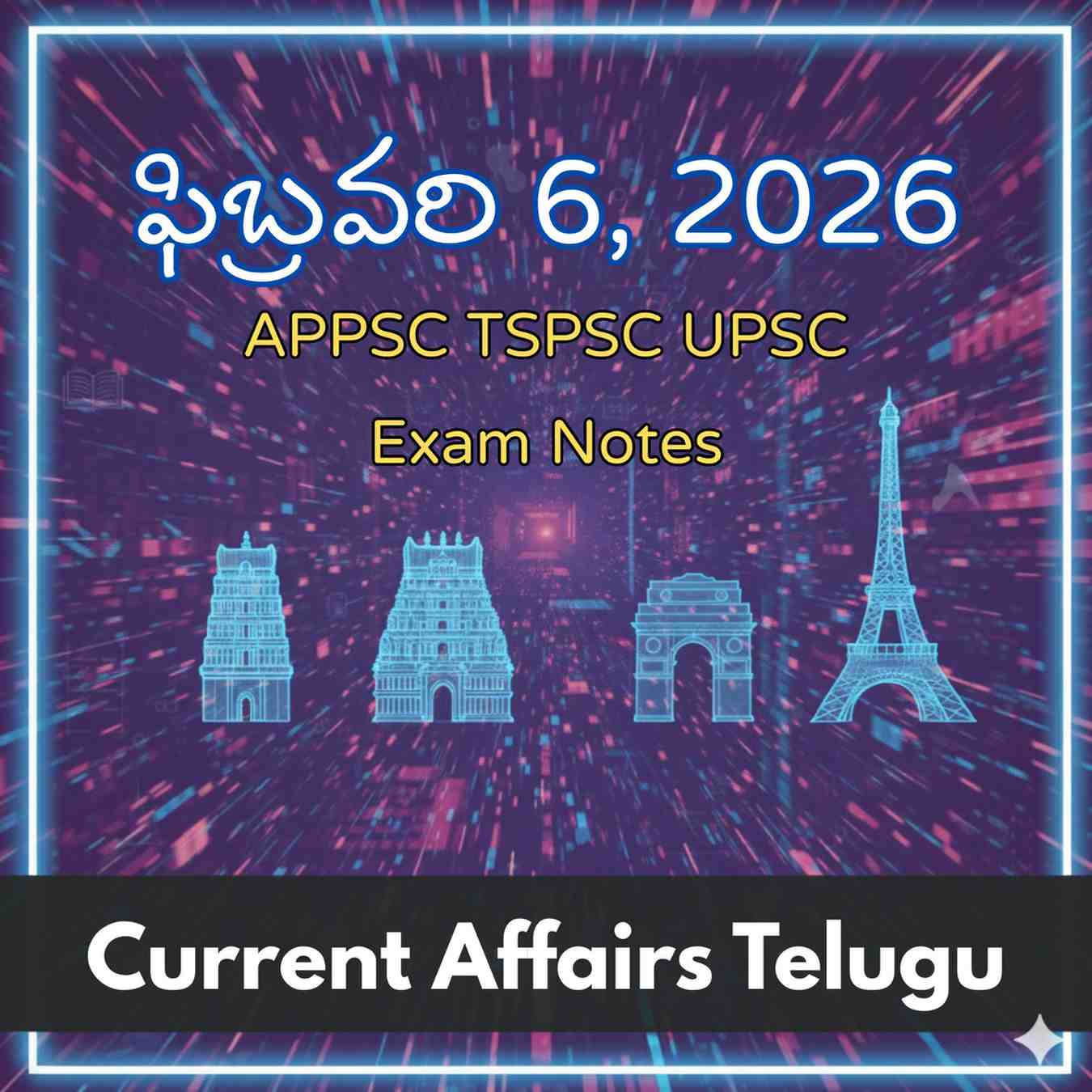 మార్చి 6 2026 Current Affairs Telugu