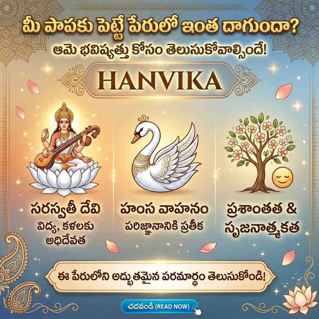 Hanvika Name Meaning in Telugu