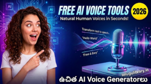 2026లో Best FREE AI Voice Generators | Text to Speech కోసం Top 4 AI Tools