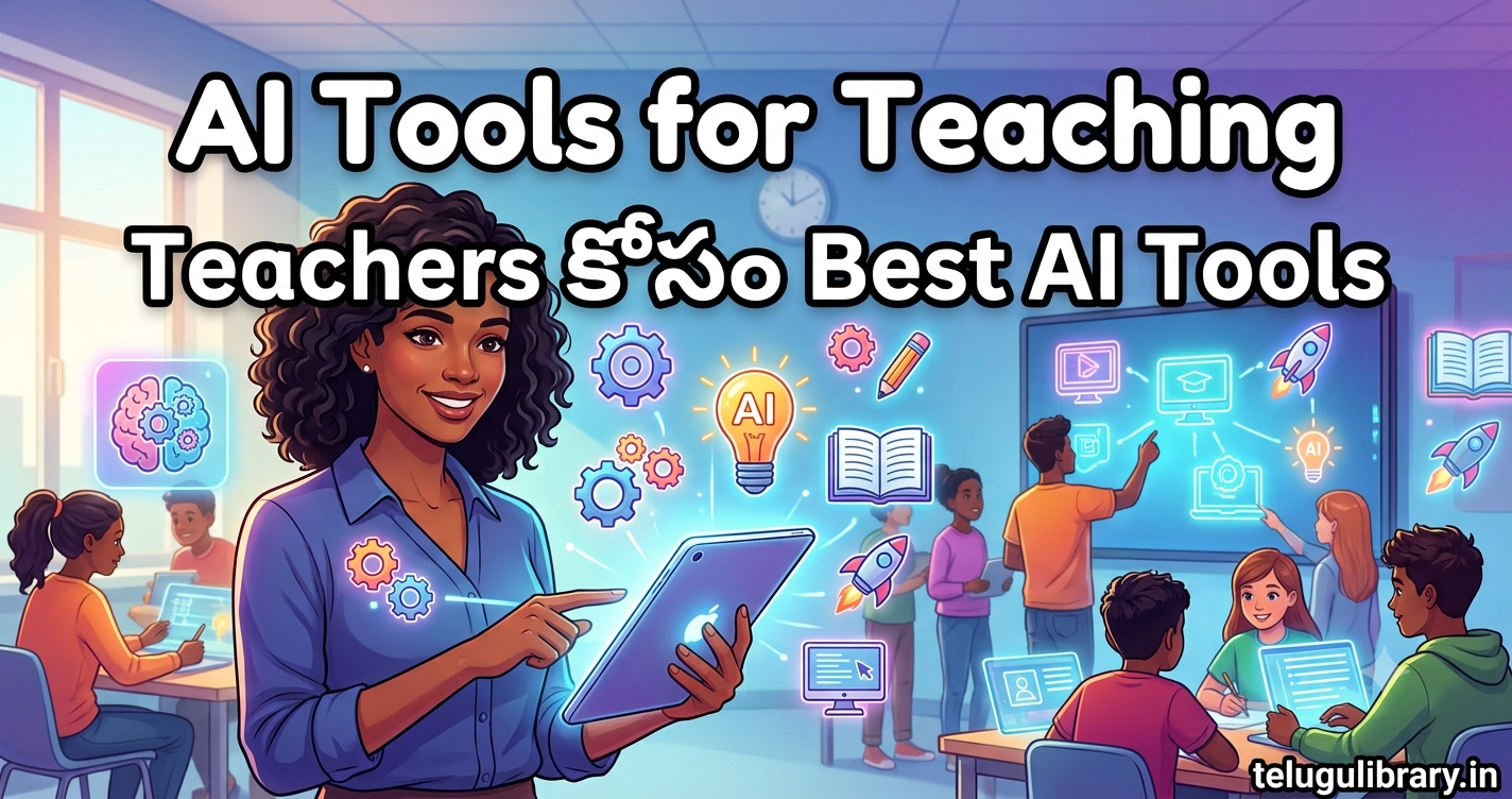 AI Tools for Teaching in Telugu - Teachers కోసం Best AI Tools