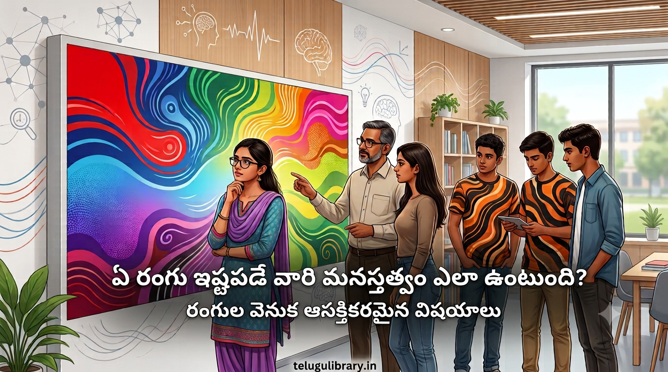 ఏ రంగు ఇష్టపడే వారి మనస్తత్వం