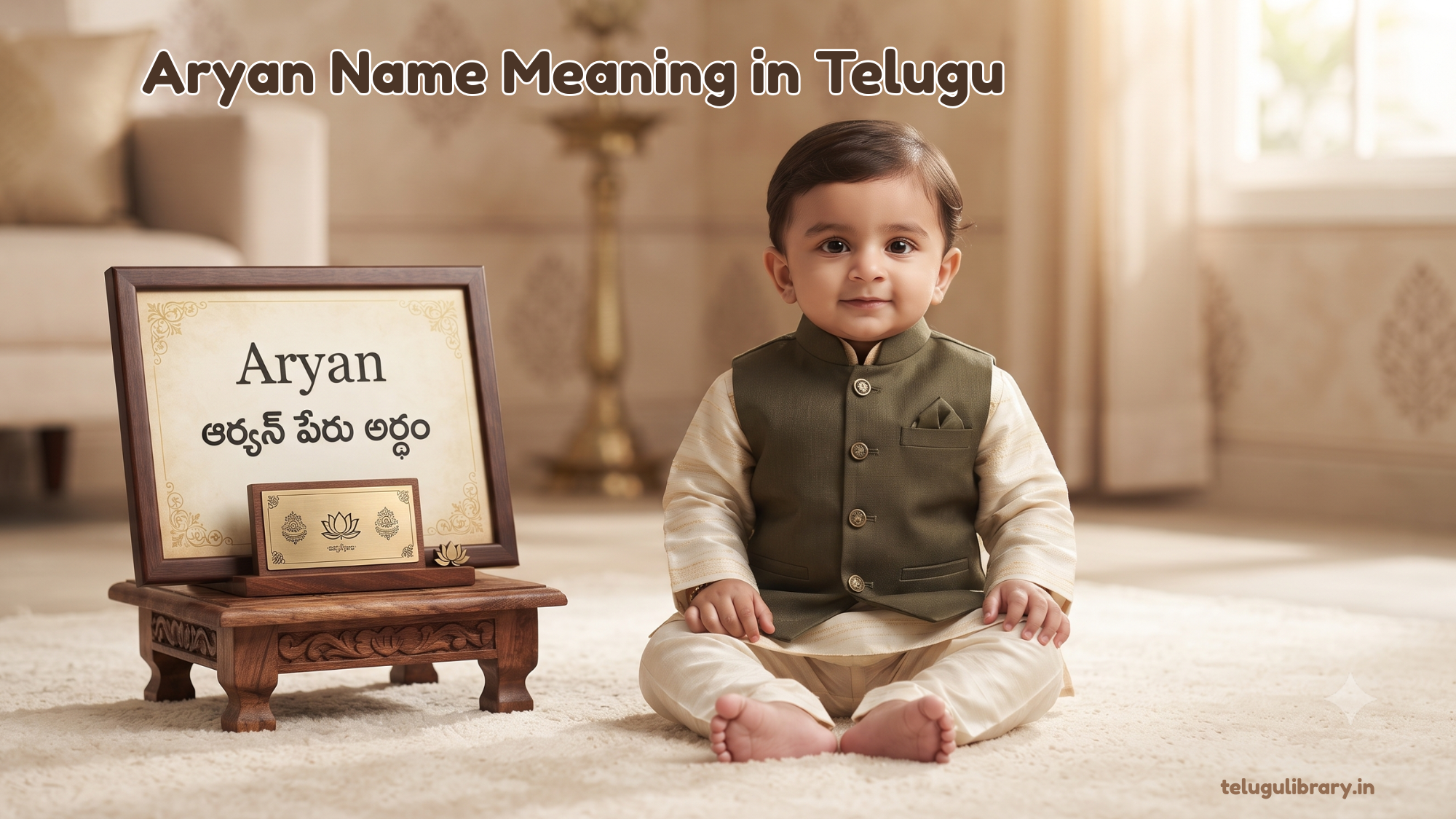 Aryan Name Meaning in Telugu